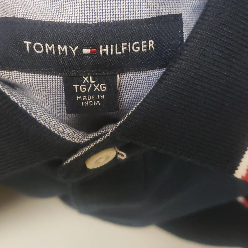 Mens Tommy Hilfiger Polo Shirt (XL) - Picture 4 of 8
